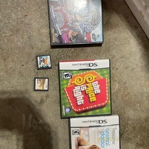 Nintendo DS Games and ps games